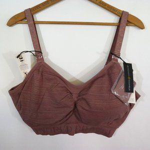 Kindred Bravely Sublime Hands Free Pumping Bra size large busty Twilight NWT